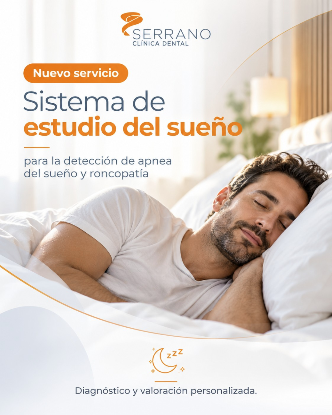 Nuevo servicio de estudio del sueño para la detección de apnea y roncopatía en Clínica Dental Serrano